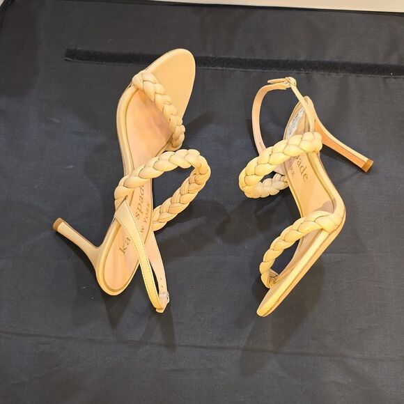 BRAND NEW KATE SPADE NEW YORK WOMENS SAFFRON LEATHER DRESSY SLINGBACK SANDAL - Picture 10 of 16